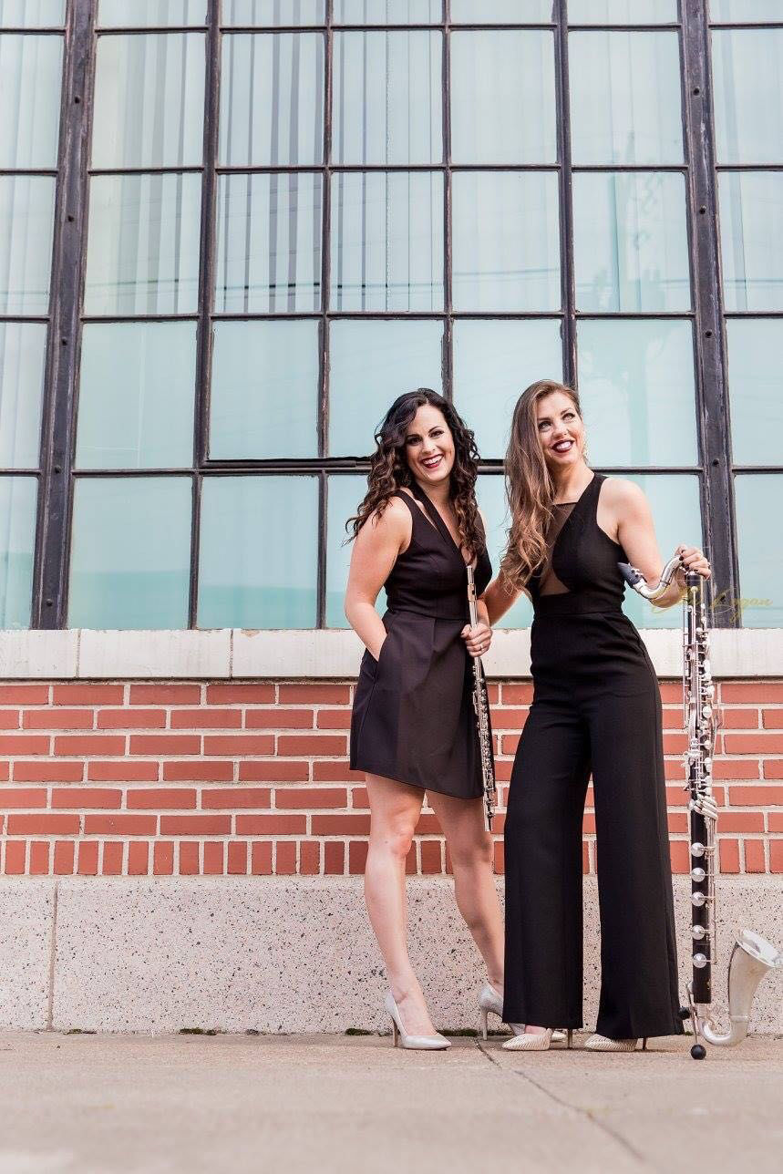 Bass clarinet, flute duo WoodWired’s debut album marks UTA Records’ first release